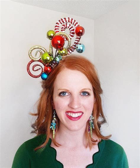 Ready Ship Christmas Headband For Women Christmas Ornament Etsy