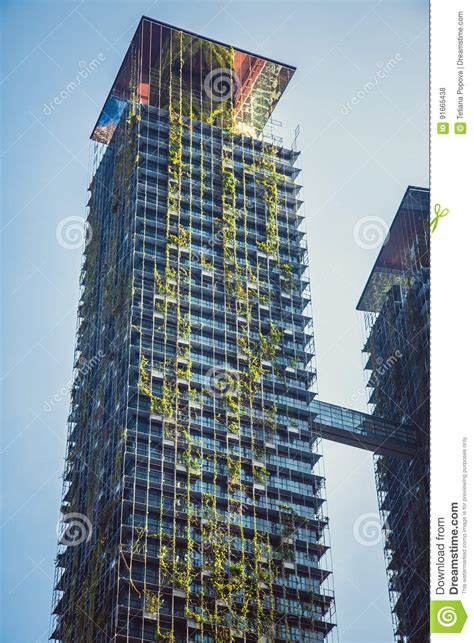 This article is more than 8 years old. Eco Architecture. Green Skyscraper Building With Plants ...