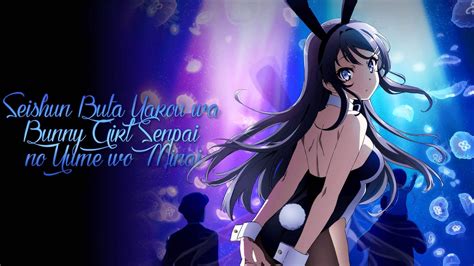 Anime Seishun Buta Yarou Wa Bunny Girl Senpai Wallpapers