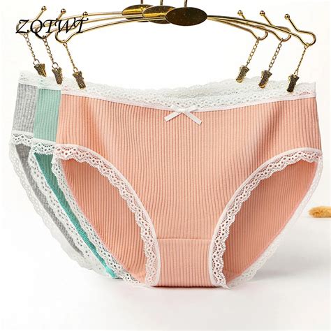 zqtwt 4pcs lot new hot candy color sexy female underwear women s cotton panties cute bow lady