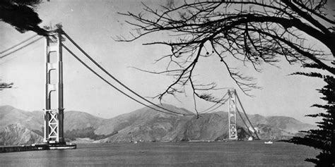 Historic Photos Of The Golden Gate Bridge Which Just Turned 80
