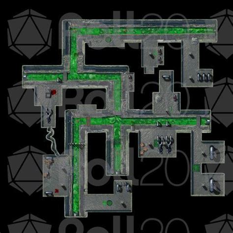 Battle Maps 3d Sewers Roll20 Marketplace Digital Goods For Online