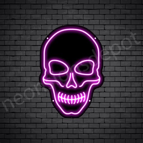 Skull Neon Sign Neon Signs Depot
