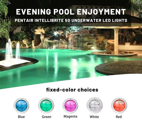 Pentair Intellibrite 5g Color Led Pool Light 26w 12v Buy Color