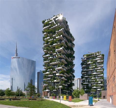 Vertical Forest Bosco Verticale Milan Italy 6675x6191