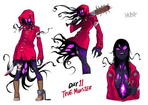 30 Day Monster Girls Day 11 True Monster Art By Ryuusei Mark Ii R