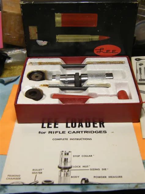 Vintage Lee Loader Remington Hand Reloading Set Kit Picclick