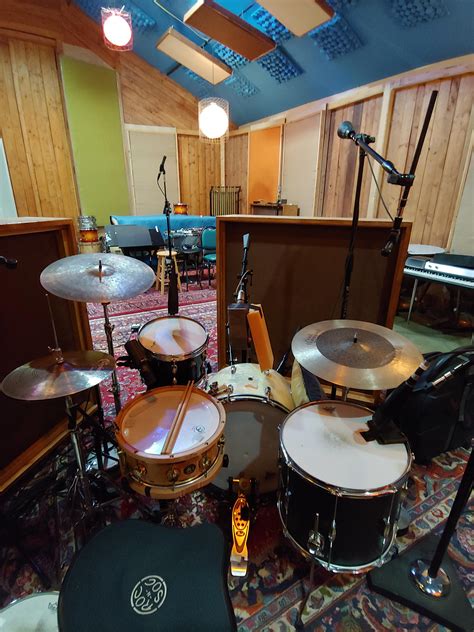 Recently spent a few days tracking drums at the magical Montrose Studio