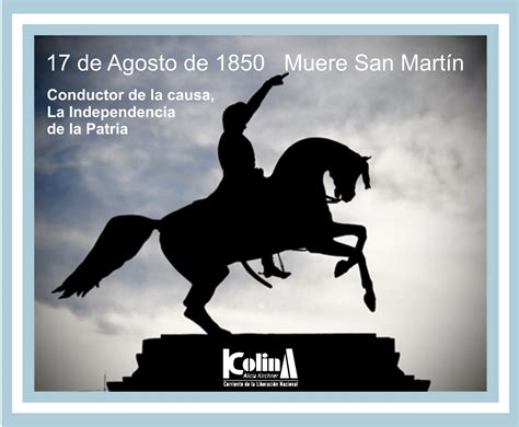 Albarellos 2935, villa pueyrredón, argentina. KOLINA 1000 FLORES: El 17 de Agosto de 1850 muere San ...