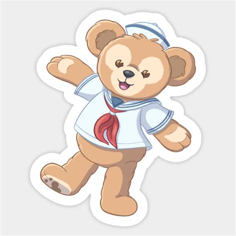 Duffy Duffy The Disney Bear Sticker Teepublic