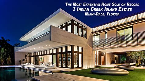 The Most Expensive Home Sold On Record In Miami Dade