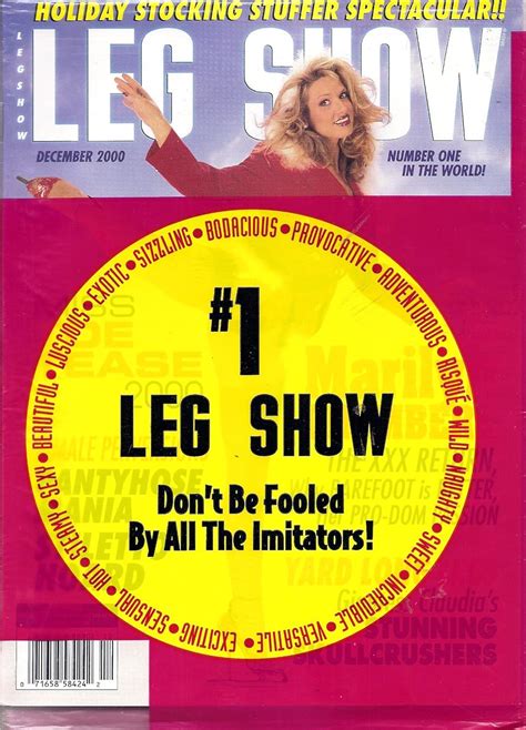 Leg Show Magazine December 2000 Mailyn Chambers Leg Show Books