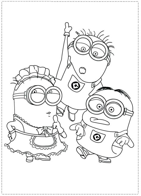 Download printable building a campfire coloring page. Minion Halloween Coloring Pages at GetColorings.com | Free ...