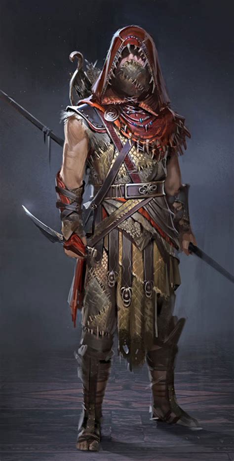 Red Armor Concept Art Assassin S Creed Odyssey Art Gallery