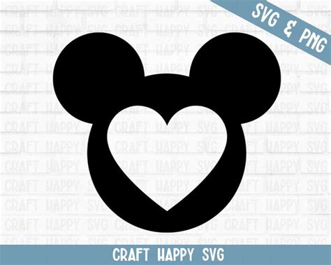 Mickey Heart Svg Png Mickey Trip Shirt Svg Magical Mickey Etsy