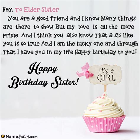 How To Wish Elder Sister Birthday Bitrhday Gallery
