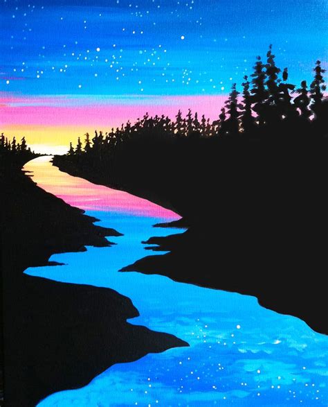 Find Your Next Paint Night Muse Paintbar Nature Paintings Pastel