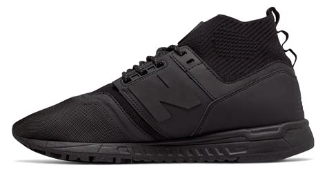 New Balance Synthetic 247 Mid In Black For Men Lyst