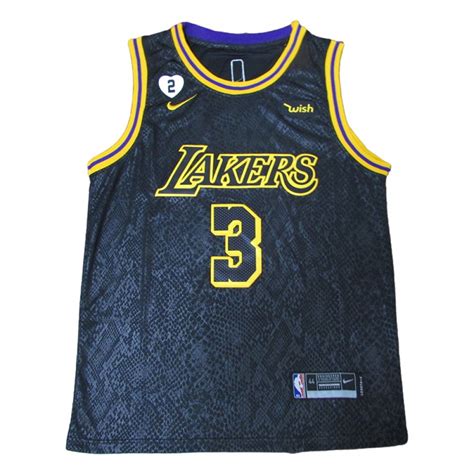 The lakers honour the great elgin baylor. Camiseta Anthony Davis #3 Los Angeles Lakers 2021 Negro ...