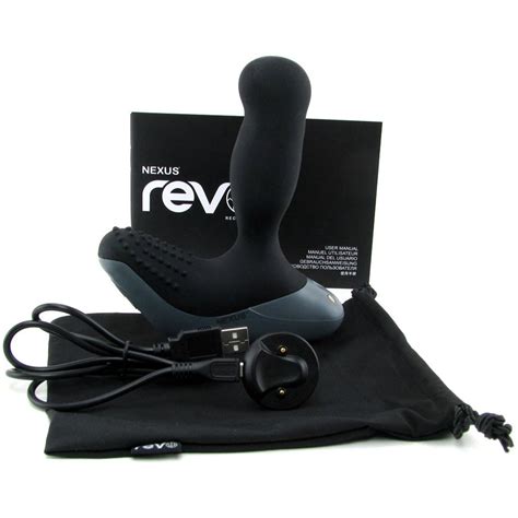 Nexus Revo 2 Rechargeable Vibrating Silicone Rotating Prostate Massager Dallas Novelty