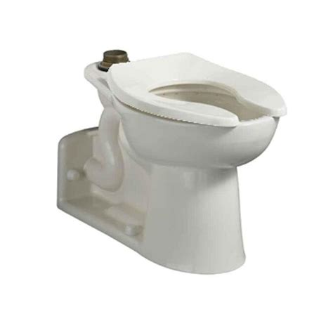American Standard Priolo White Elongated Standard Height Toilet Bowl In