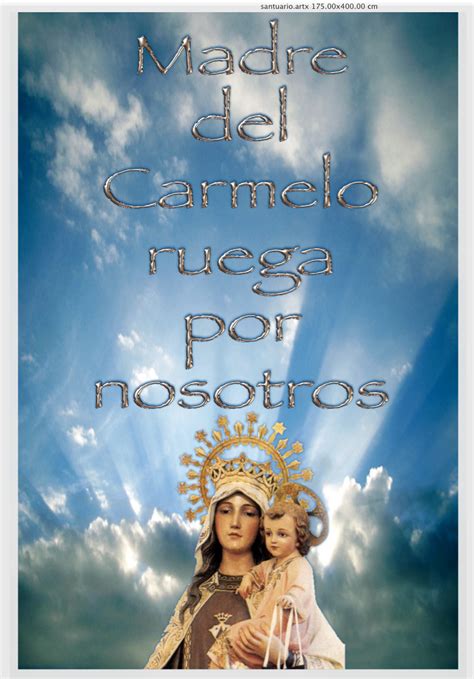 Santuario Virgen Del Carmen María De Tú Mano Caminamos Hacia Jesús