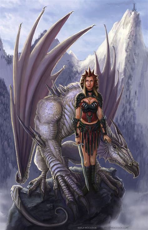 Dragon Lady By Kaylawoodside On Deviantart Female Dragon Dragon Rider Dragon Girl