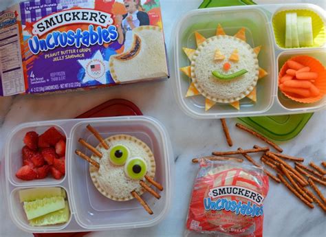 Fun Back To School Lunches With Uncrustables Mommys Fabulous Finds