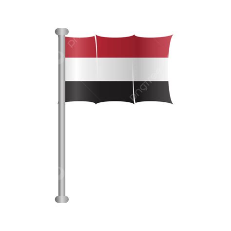 Bandera De Yemen Vector Png Dibujos Yemen Bandera Bandera De Yemen Brillando Png Y Vector