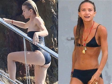 Mary Kate And Ashley Olsen Swimsuit Battle