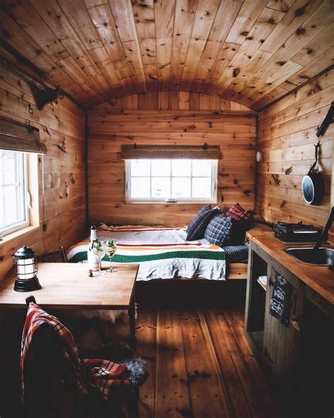 Wake Me Up Before You Go Go Tiny Cabins Interiors Cabin Interiors