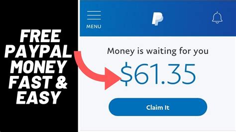 Want to get free paypal money? BEST WEBSITE TO GET FREE PAYPAL MONEY FAST AND EASY 2020 ...