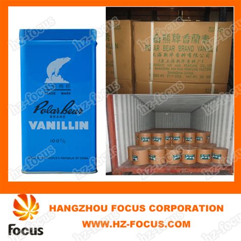 Food Grade Polar Bear Brand Vanillinethyl Vanillin Cas 121 32 4