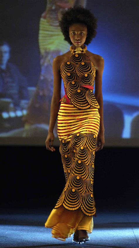 Africa Fashion Week Haute Couture Moda Inspirada En Frica Moda En