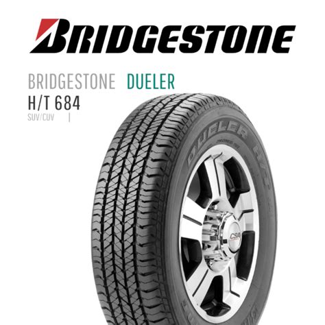 ยางรถยนต์ Bridgestone 26560 R18 รุ่น D684 ปี2024 Line Shopping
