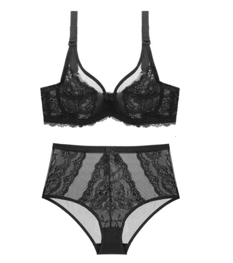 Sexy Sheer And Lace Lingerie Set Ultra Thin Cup Lace Lingerie Etsy 日本