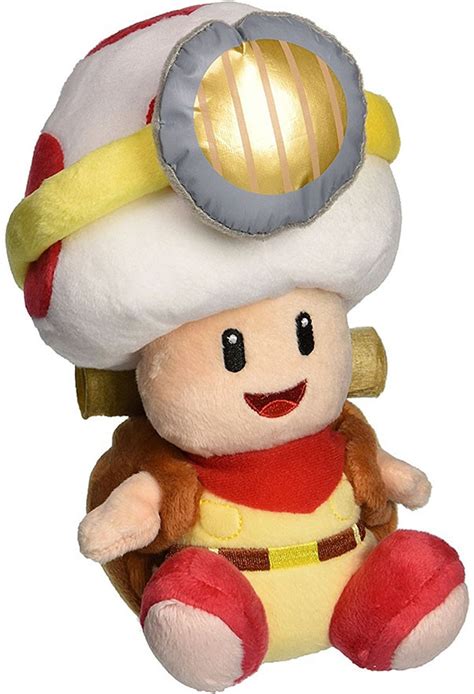 Super Mario Galaxy Captain Toad 7 Plush San Ei Toywiz