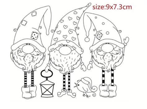 Youll love coloring in this valetnines gnome coloring page! Pin by Mike on ÉTAMPES in 2020 | Christmas coloring pages ...
