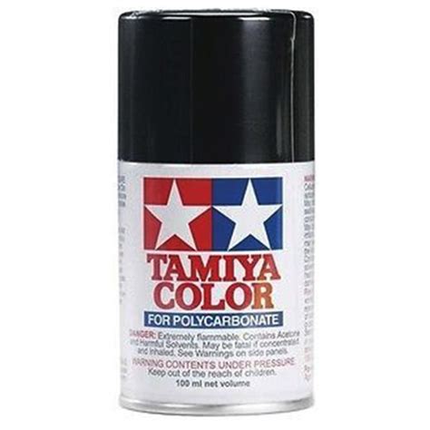This Is A 3oz Can Of Tamiya Ps 5 Black Lexan Paint Tam86005