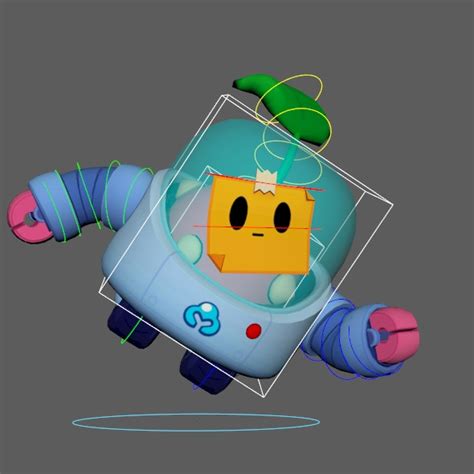 Now, the famous studio has decided to ride the battle. Brawl Stars Sprout Maya Rig by q_pro | 3DOcean