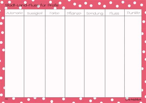 Um stadt, land, fluss spielen zu können, benötigt man 2 oder mehr spieler. Stadt Land Fluss "Profi" (1)