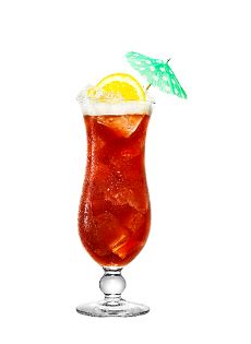 Garnish with a lime wedge and a sprig of mint, and serve. - Malibu Rum | Daiquiri, Strawberry daiquiri recipe, Malibu rum