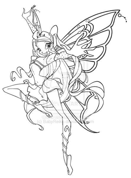 More 100 coloring pages from winx coloring pages category. Winx Club Bloom Bloomix Coloring Pages | Adult coloring ...