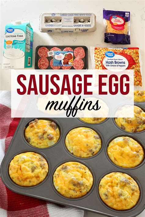Sausage Egg Muffins Weekend Craft