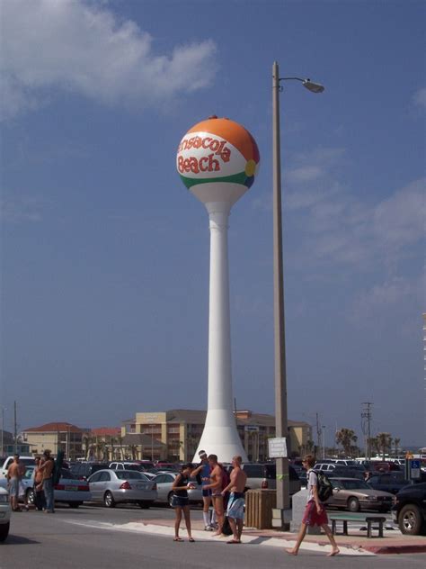 Pensacola Beach Water Tower Florida Water Tower Pensacola Beach