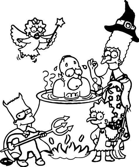 Lisa Simpson Pages Coloring Pages