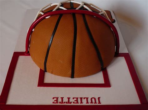 Pin On Basketball Cake