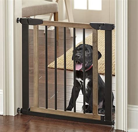 Logan Dog Gate Indoor Pet Barrier Expandable To 40 Walk Through