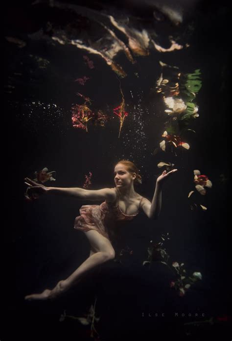 Aquatic Embrace Editorial By Ilse Moore Via Behance Underwater