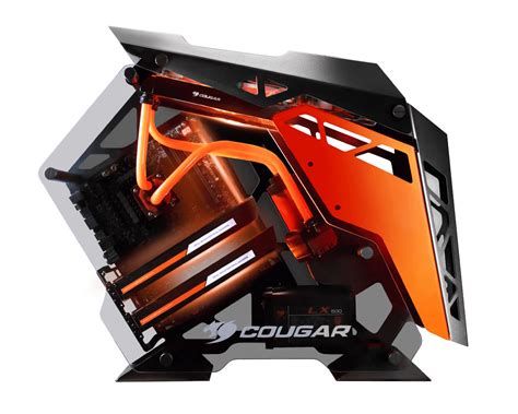 Gabinete Gamer Cougar Conquer Mid Tower 3 Fanes De 120mm Vidrio Templado